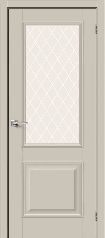 Фото Межкомнатная дверь Классик-13 Cream Silkwood BR5936
